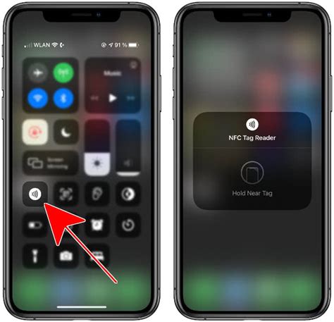 nfc contact sharing ios|nfc on iphone xr.